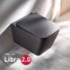 Унітаз підвісний безобідковий VOLLE LIBRA 1321.001004, чорний матовий 94019 фото 3