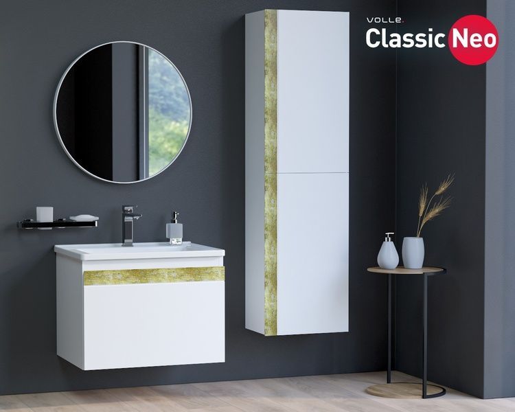 Тумба з умивальником VOLLE CLASSIC NEO 1943.326007, білий 81828 фото